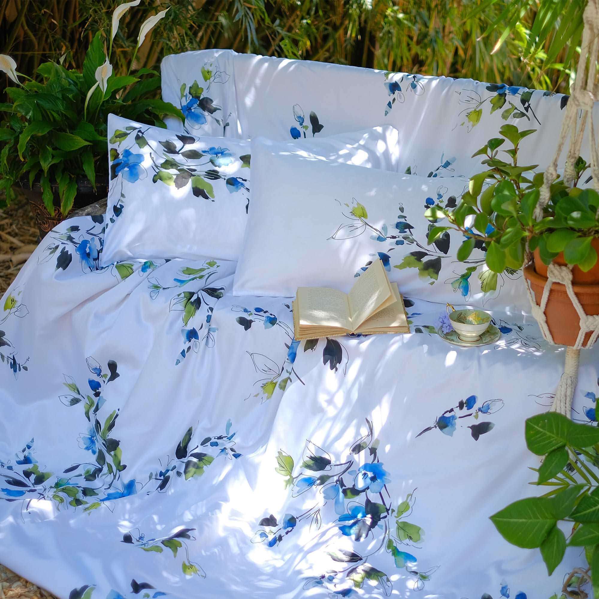Primavera Egyptian Cotton Duvet Cover Set