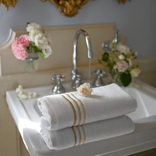 Hotel Italia Towel - Golden Cream