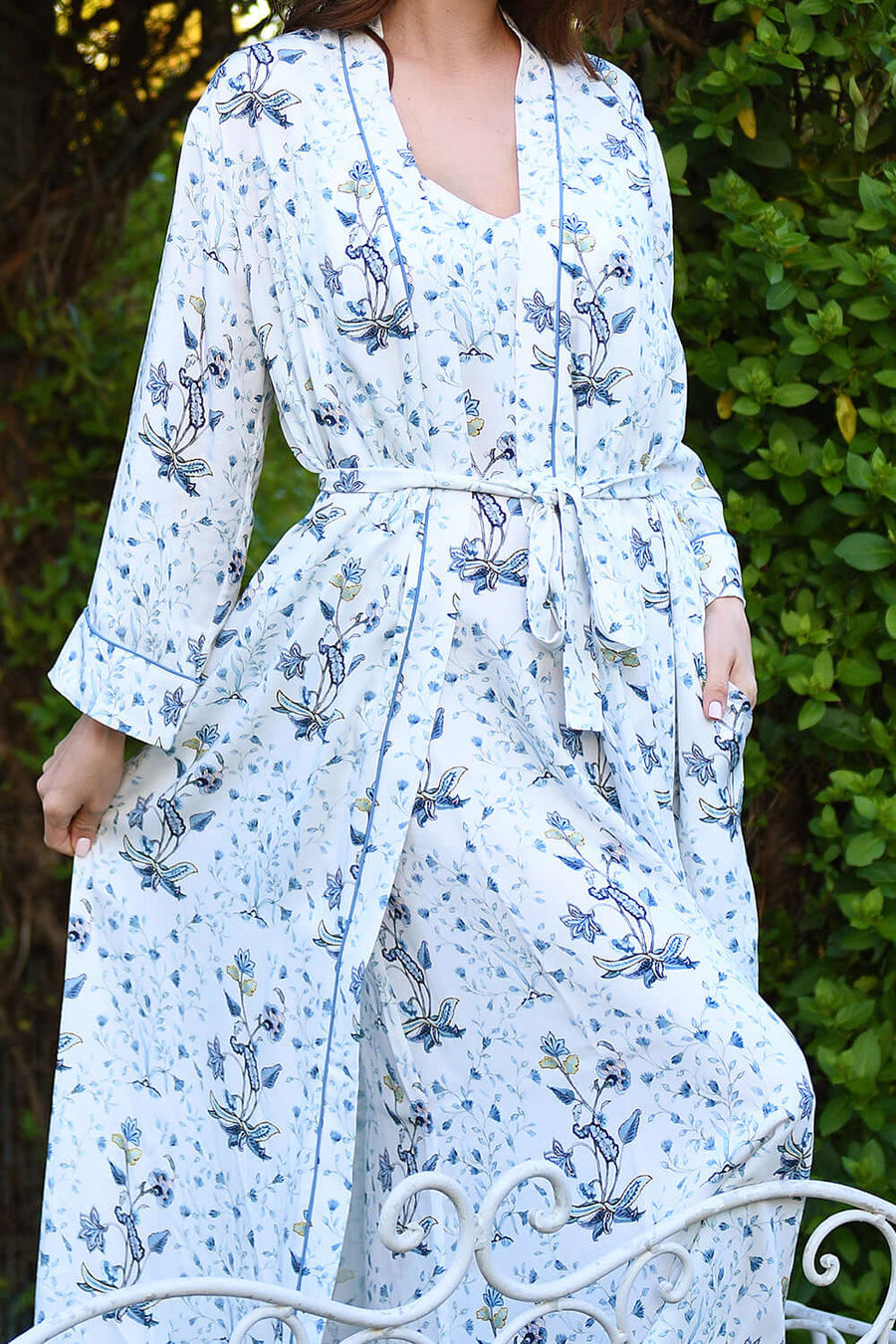 Fiori Long Robe